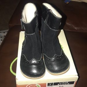 Livie and Luca Whitney black classic boots